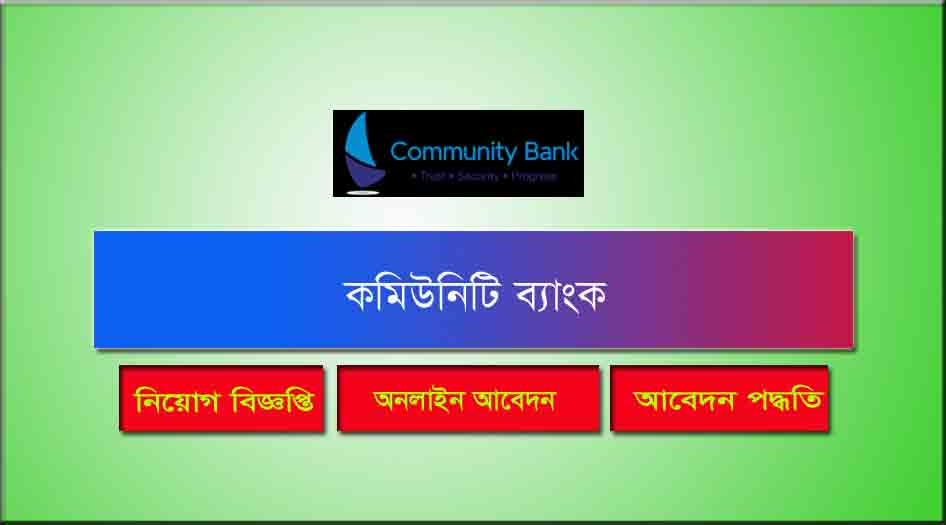 Community bank job circular 2021